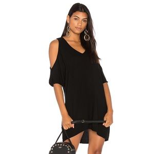 Michael Lauren Cold Shoulder T-shirt Dress